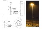 опоры гранёные конические прямостоечные огкп-7 г.ц.